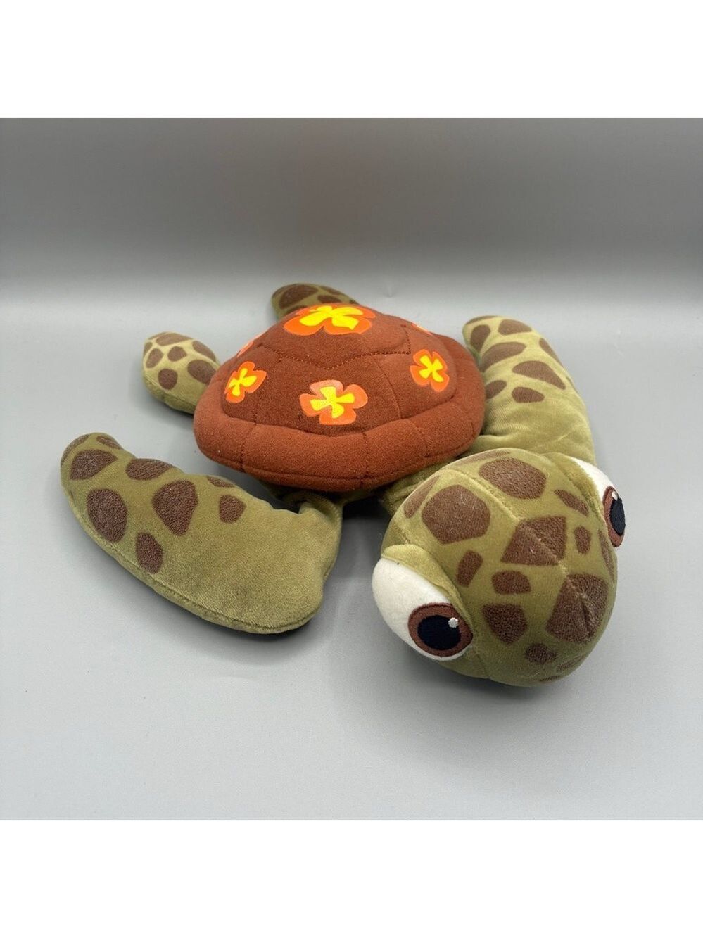 Disneyland Pixar Finding Nemo Squirt The Turtle Plush Toy Stuffed Animal 10”